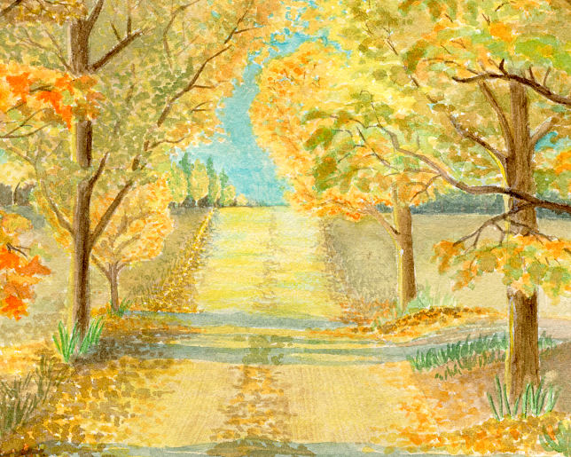 10x8-unframed--autumn-road